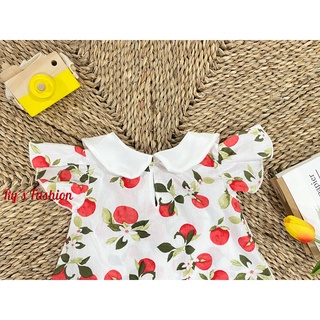 Váy hoa bé gái Cotton A03