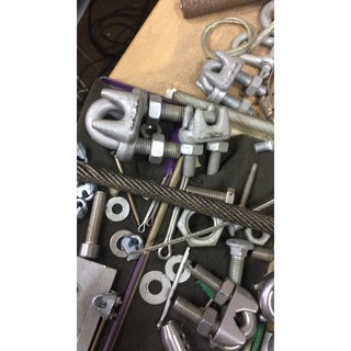 Ốc siết cáp mạ kẽm