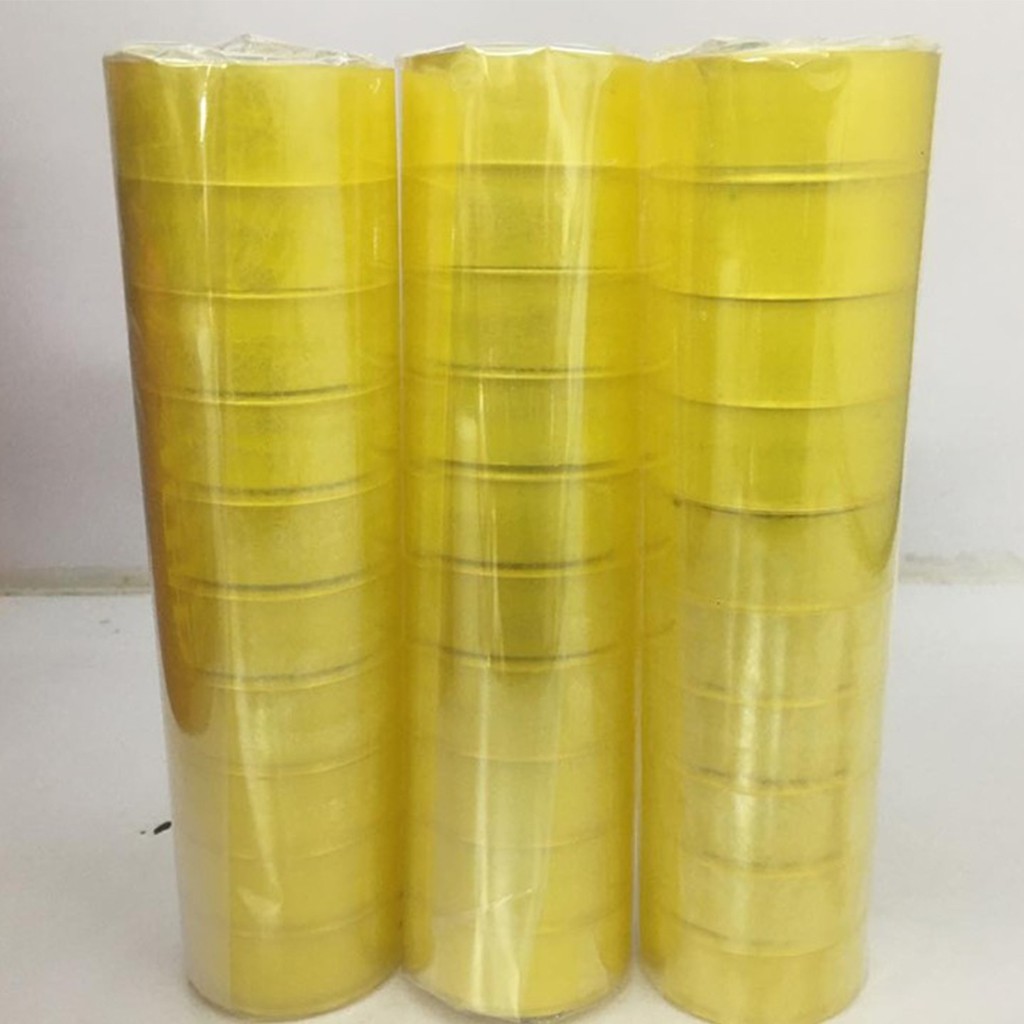 Băng Dính Văn Phòng 1 Cây/10 - 12 Cuộn Bản 1cm - 2cm