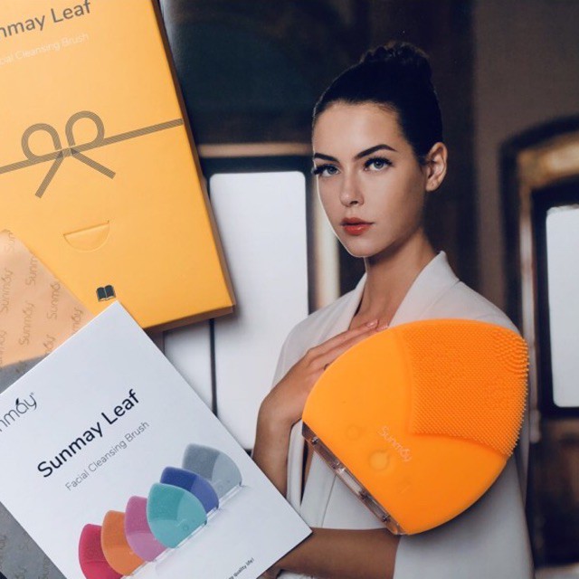 [BH 1 - Đổi 1] Máy rửa mặt Sunmay Luxury - Orange | BigBuy360 - bigbuy360.vn