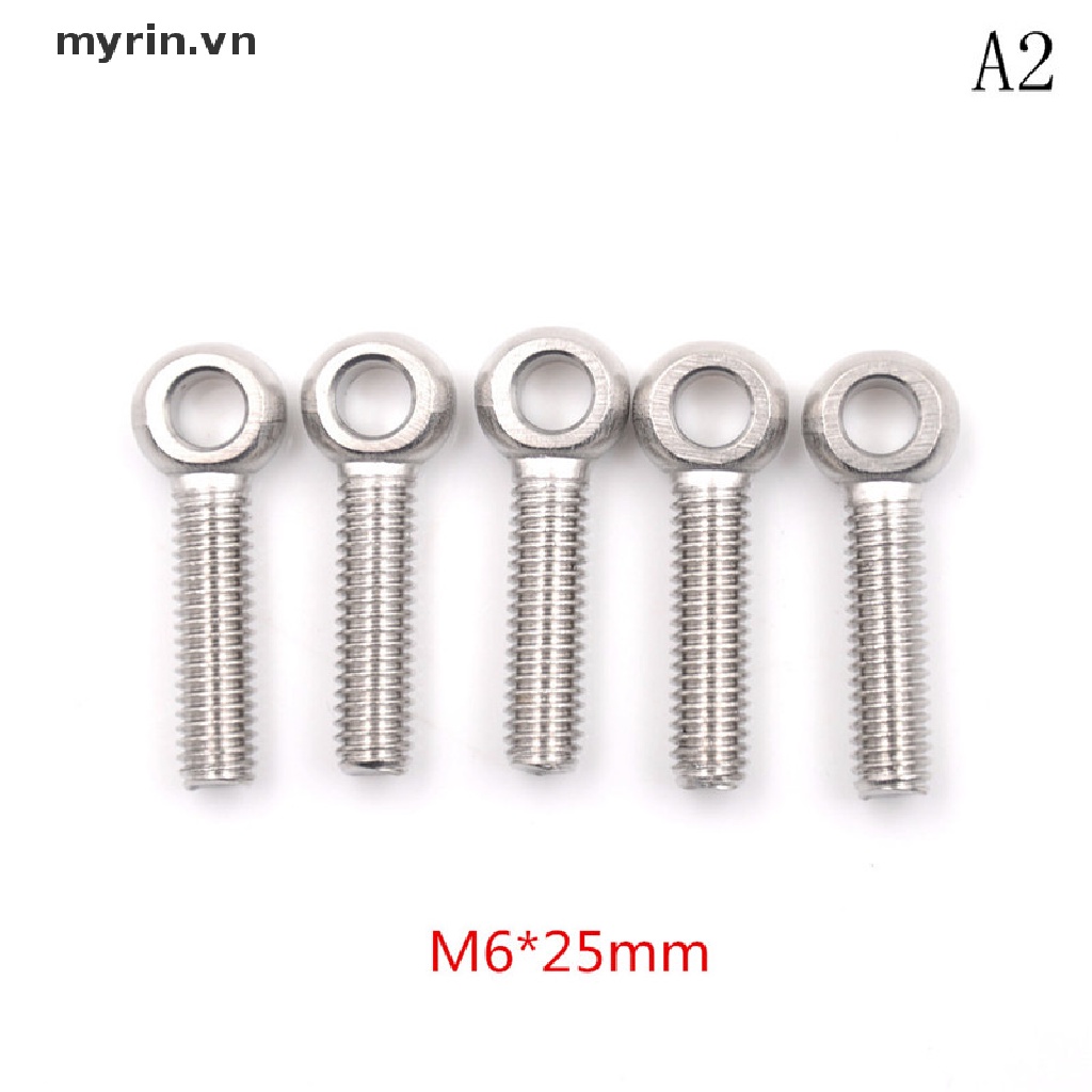 Set 5 Bu Lông Inox M5 M6 M8 M10 M12 Chuyên Dụng