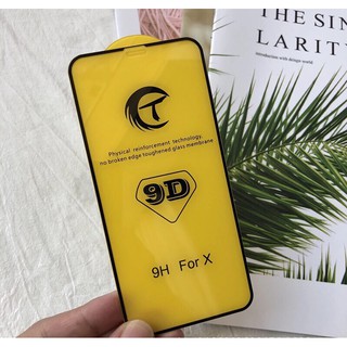 Cường lực full màn hình 9D cho iphone
