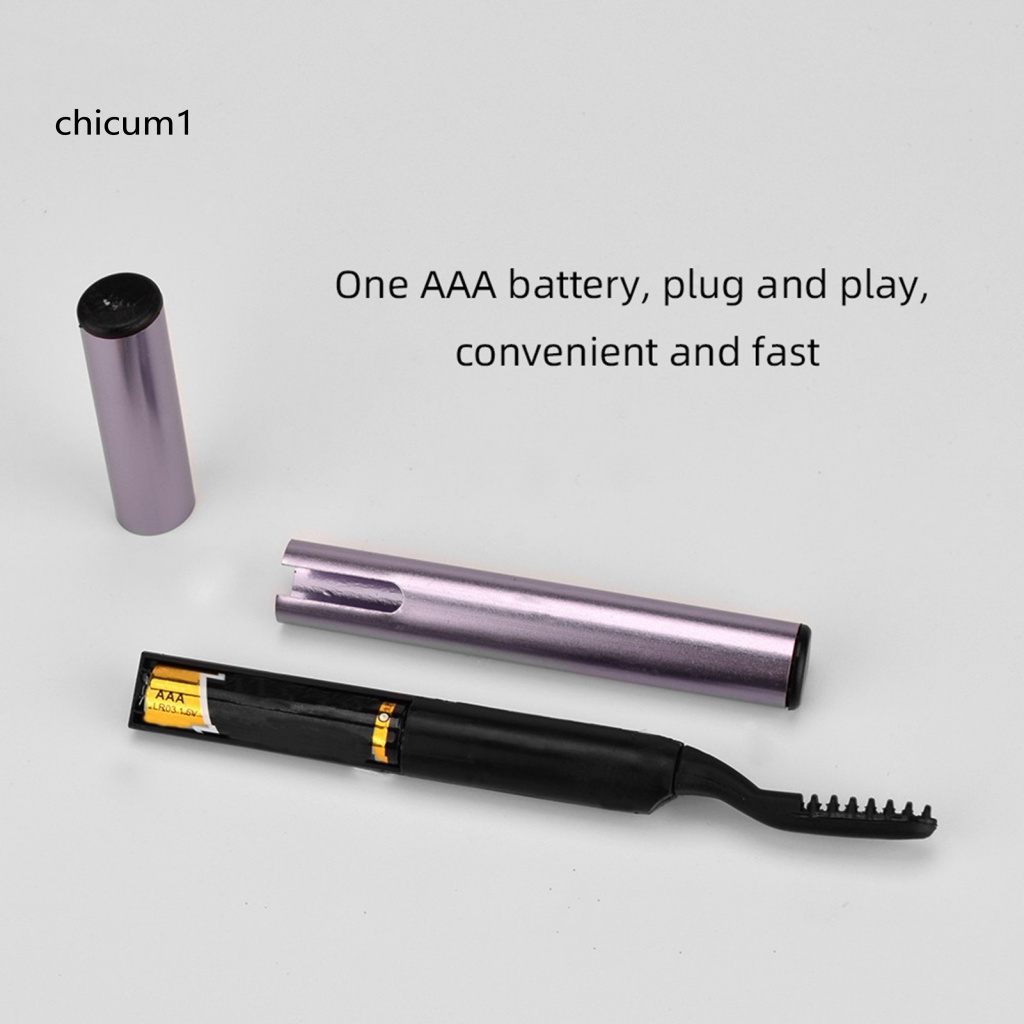 Máy Uốn Lông Mi Chạy Điện Không Gây Kích Ứng Tiện Dụng