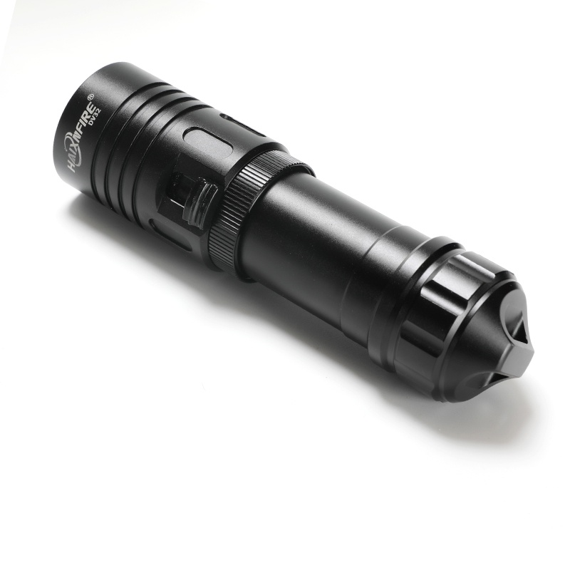 Haixnfire DV32 Đèn pin cầm tay  XM-L2 26650 chống nước dùng để lặn