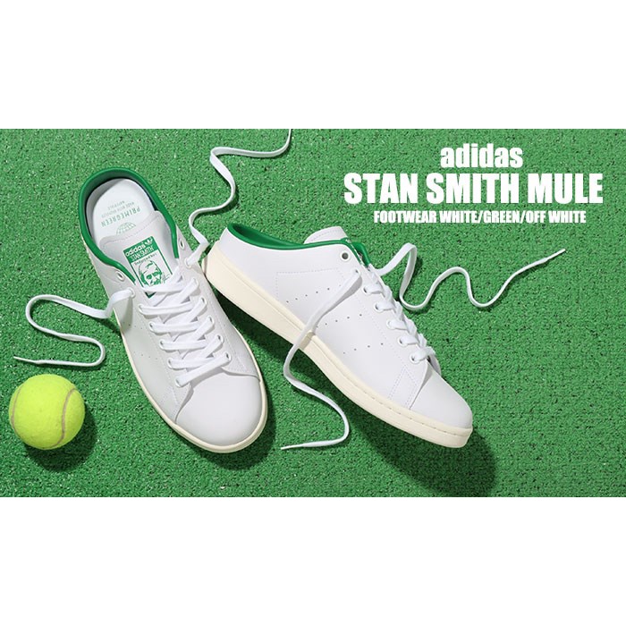Giày adidas Chính Hãng Mule Stan Smith Og White Green FX5849