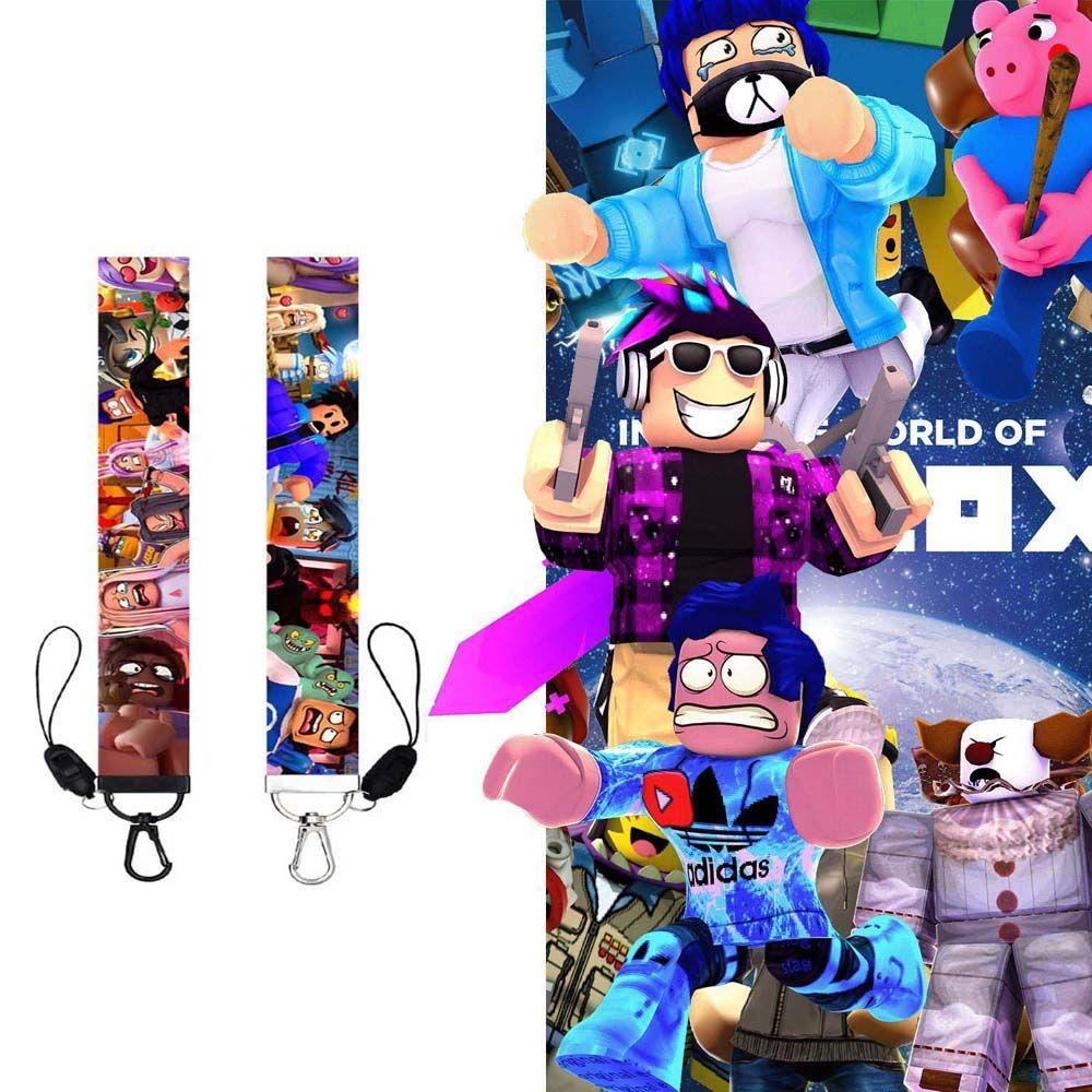 Dây Đeo Cổ Gắn Điện Thoại Di Động Họa Tiết Harry Roblox Vui Nhộn Cho Nam Và Nữ