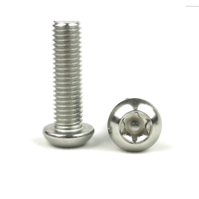 Set 10 Bu lông hoa thị M6 Inox 304 /Vít chống trộm / Bu lông chống trộm /Torx Bolt Inox 304
