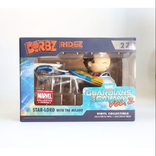 Mô hình Funko Dorbz Ride Star-Lord with The Milano - Marvel Collector Corps chính hãng USA