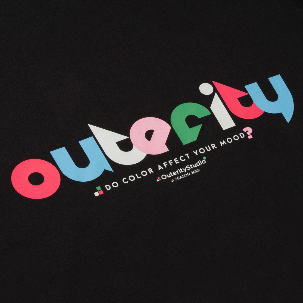 Áo thun nam nữ local brand unisex cotton Outerity Acute Color