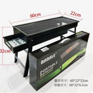 Bếp nướng BBQ không khói ngoài trời cao cấp CN, bếp nướng du lịch