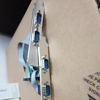 Card chuyển đổi PCI E sang 4 cổng com rs232