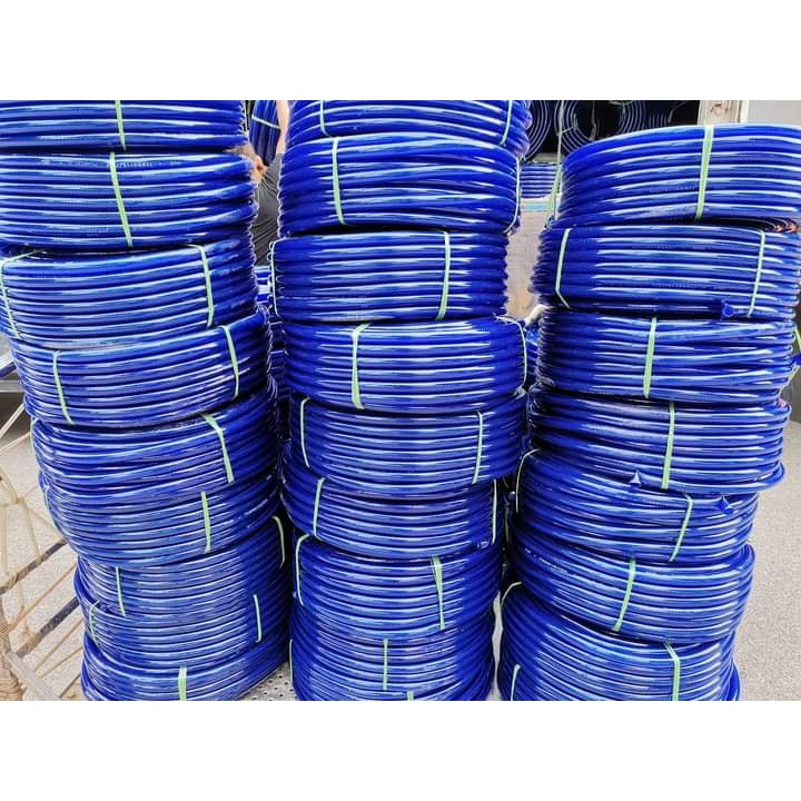 Ống nhựa mềm lưới dẻo xanh dương phi 16,18,20,25,30,35mm dùng cho tưới nước sân vườn giá rẻ nhất giá 3m