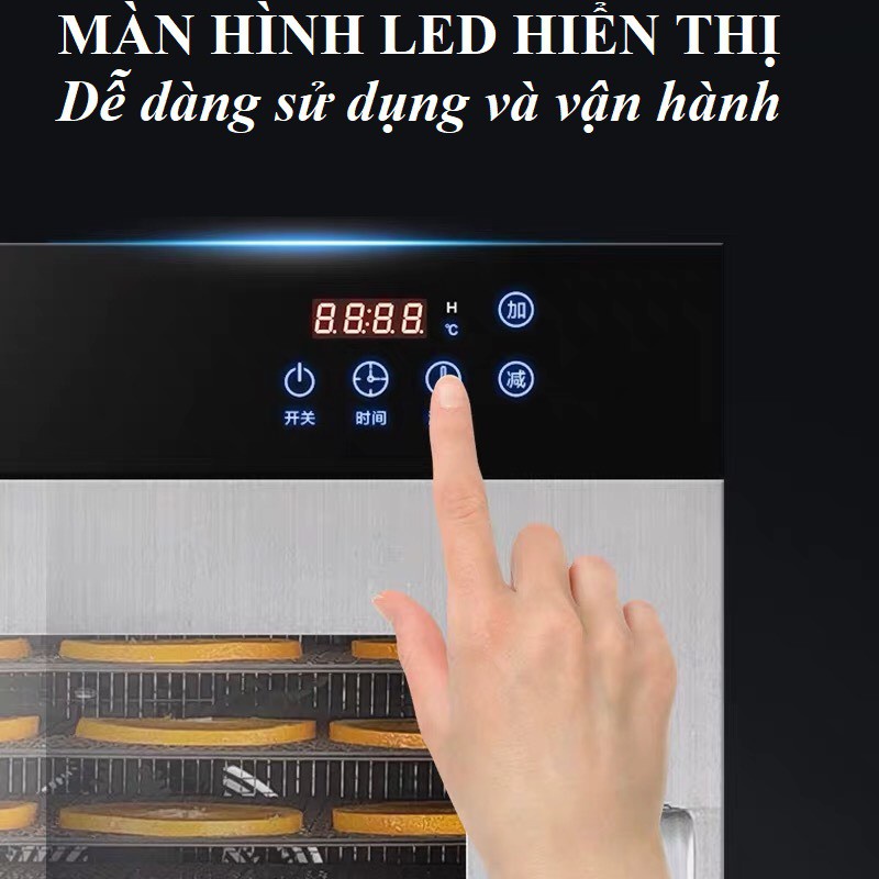 Máy sấy thực phẩm 8 khay Takai Pro - Thương hiệu đến từ Nhật Bản- Bảo hành 1 năm