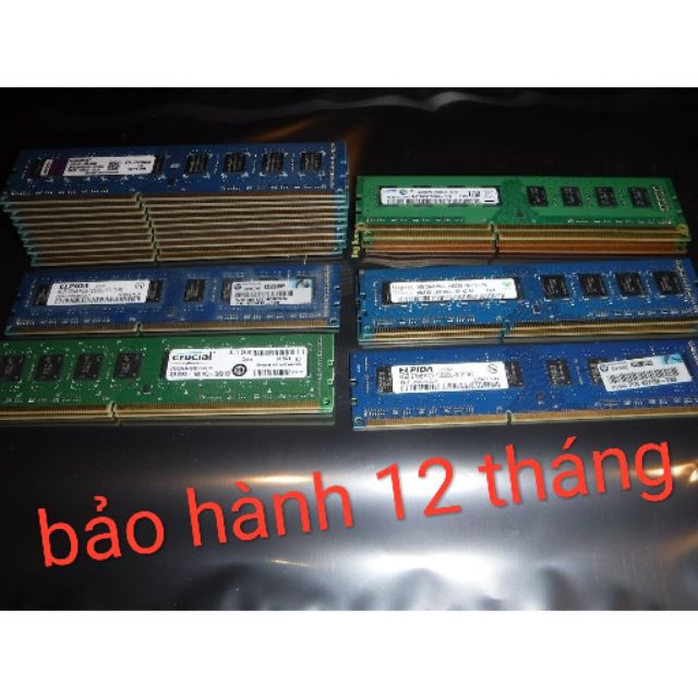 Ram máy bàn 2gb 4gb ddr2, ddr3, ddr4 bảo hành 12 tháng | BigBuy360 - bigbuy360.vn