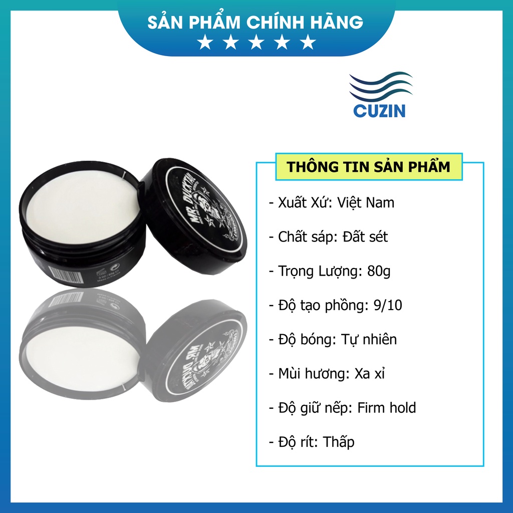 Sáp Vuốt Tóc MR.Ducktail giá rẻ chính hãng
