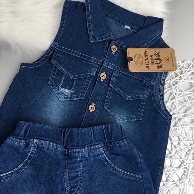 Set jean bò made in VIệt Nam