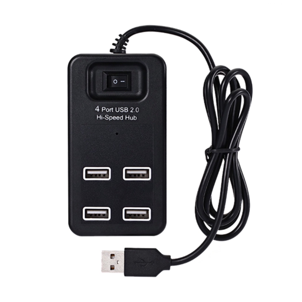 Hub usb công tắc 4 cổng 1601