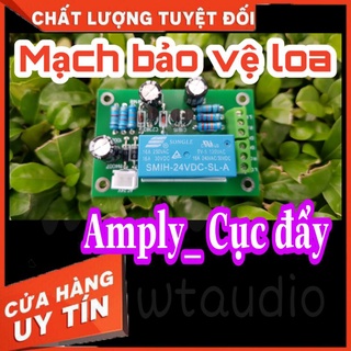 Mạch bảo vệ loa amply cục đẩy 2 kênh