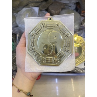Gương bát quái lồi âm dương trấn trạch - đồ đồng gia phát