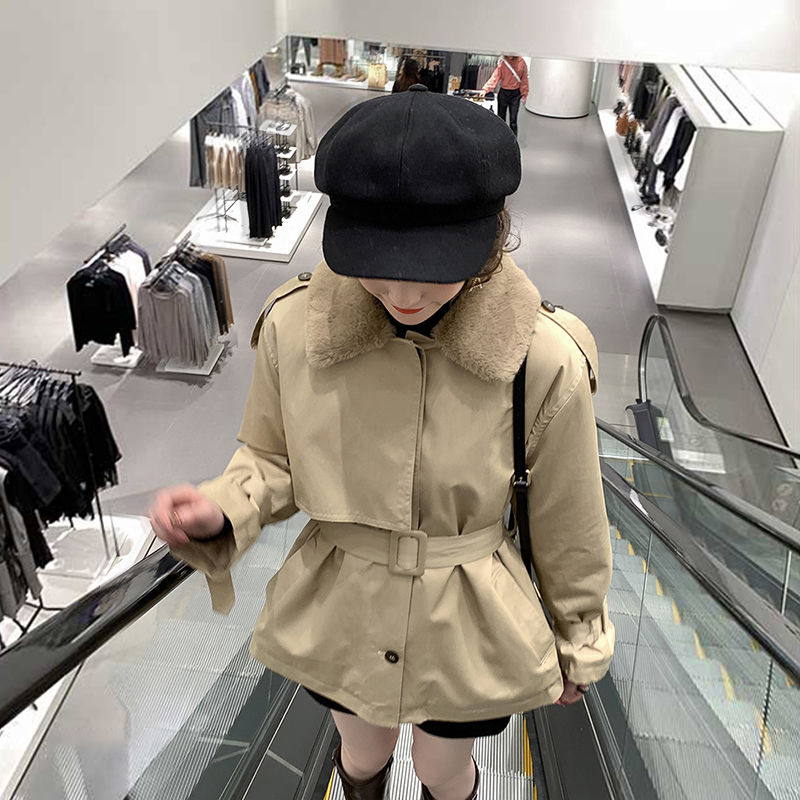 Áo Khoác Phối Lông Thời Trang Dành Cho Nữ | BigBuy360 - bigbuy360.vn