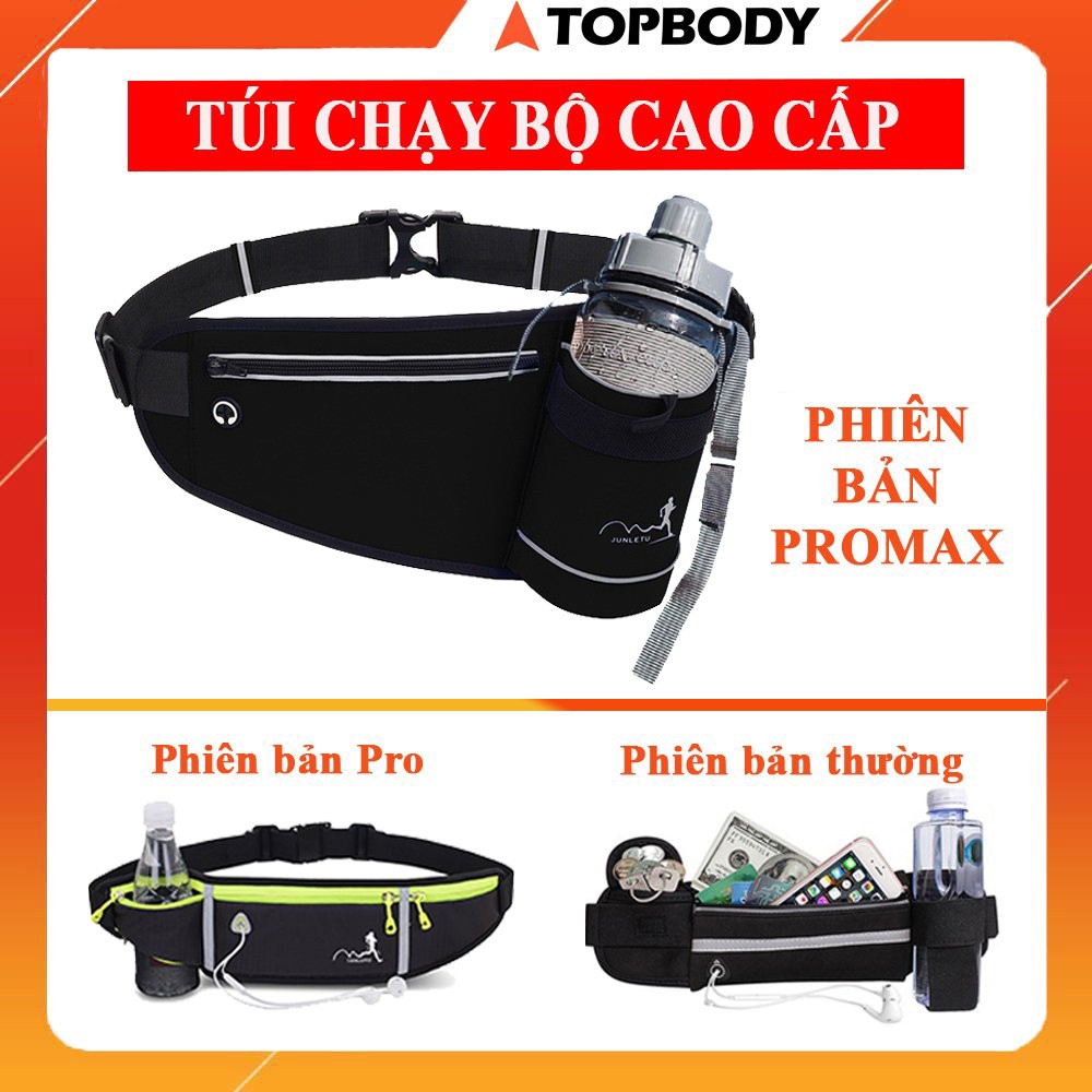 Túi đeo chạy bộ chống nước, túi chạy bộ đeo hông, đai chạy bộ đựng điện thoại TOPBODY