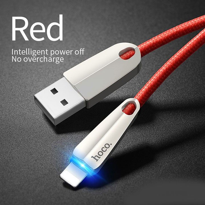 Cáp sạc Hoco U35 200cm cổng Lightning iPhone