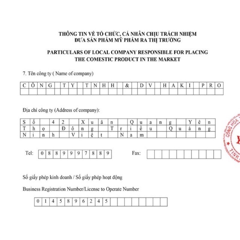 Ngọc sâm chính hãng