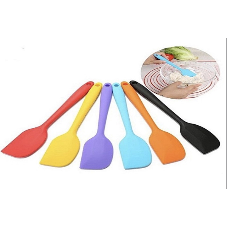Phới trộn bột - Spatula trộn bột Silicon 28cm