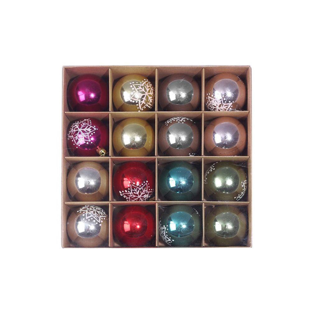 Set 16 Quả Châu Trang Trí Giáng Sinh Năm Mới