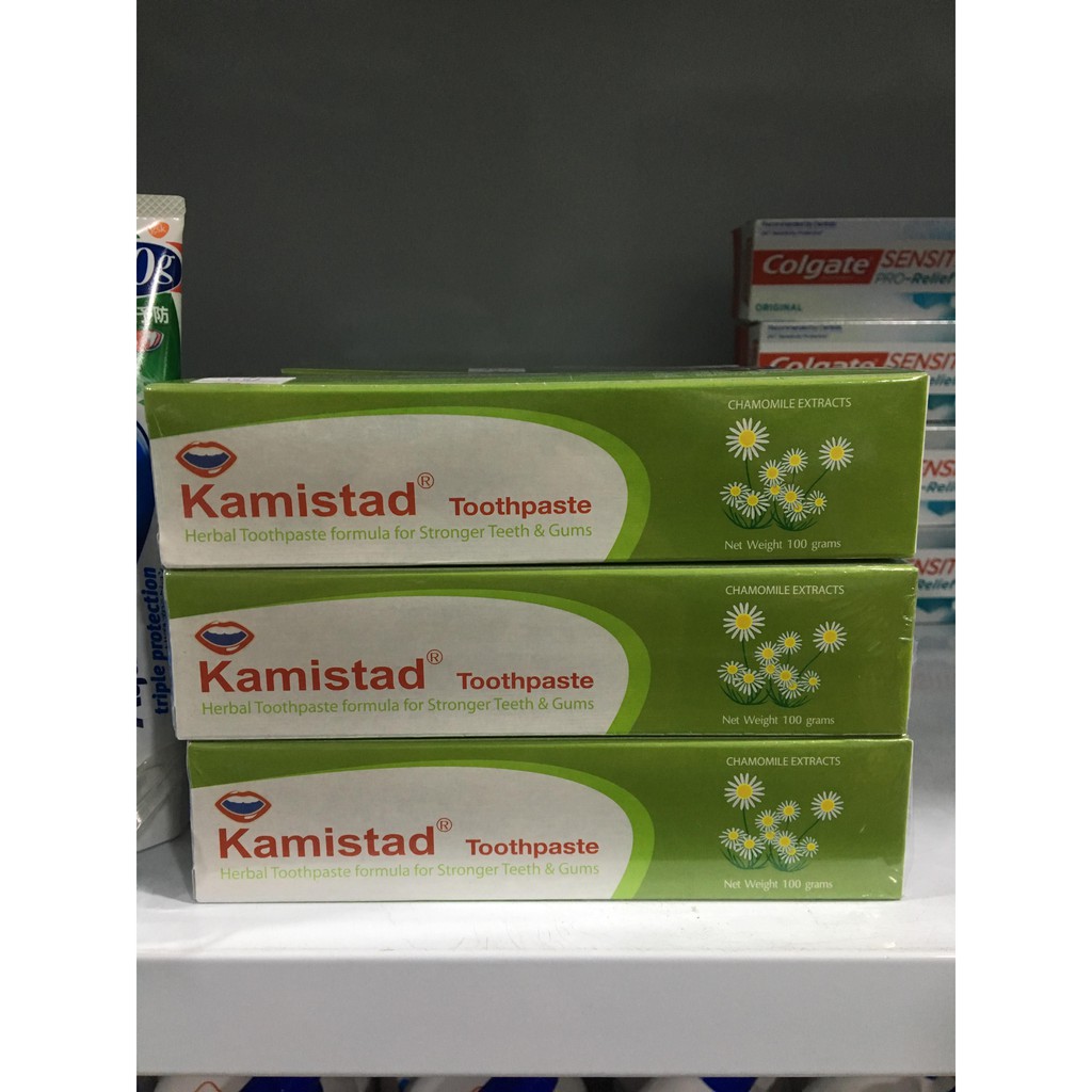kem đánh răng Kamistad toothpaste 100g Thái Lan