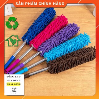 Chổi San Hô Lau Bụi Rửa Xe Microfiber, Tiện Dụng Có Thể Dùng Rửa Xe