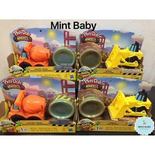 Đồ chơi đất nặn xe công trường mini PLAY-DOH E4707 E4705