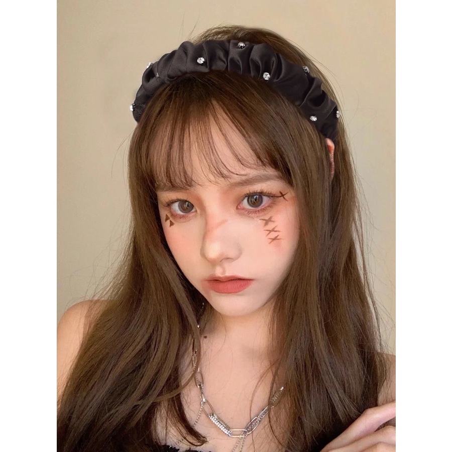 Băng Đô Cài Tóc Màu Đen Thời Trang Mùa Hè 2022