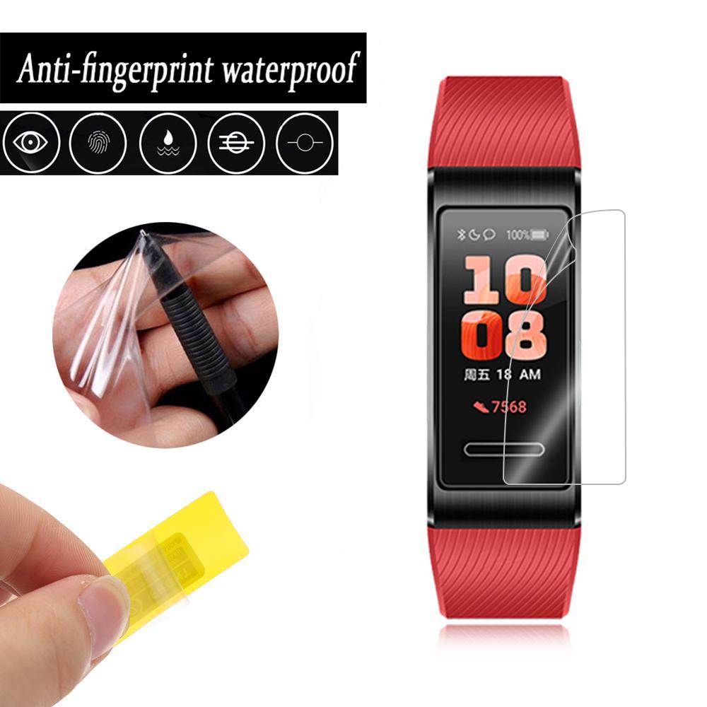 BTLIMER Miếng Dán TPU Bảo Vệ Màn Hình Chống Trầy Siêu Mỏng HD Cho Đồng Hồ Thông Minh Huawei Band 4 4 Pro