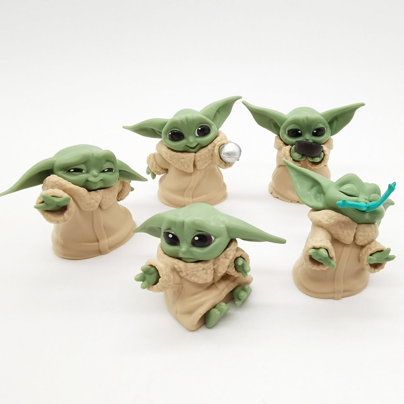 Mô Hình Nhân Vật Baby Yoda Grogu Phim Star Wars 5-6cm