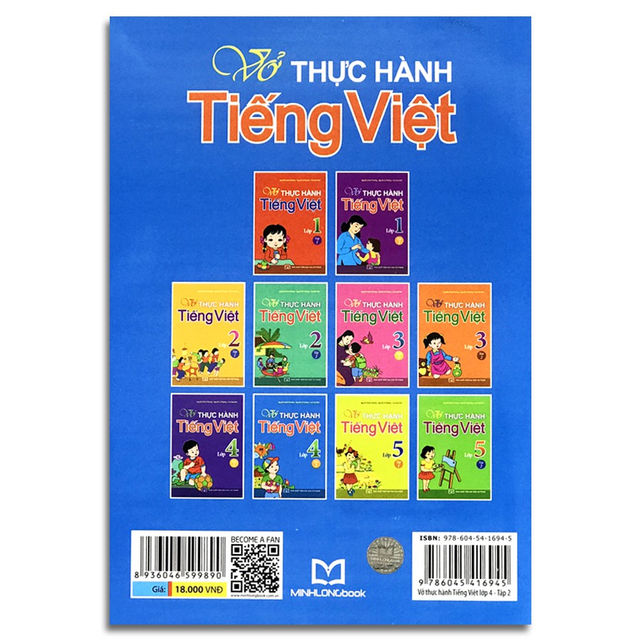 Sách - Vở Thực Hành Tiếng Việt Lớp 4 - Tập 2