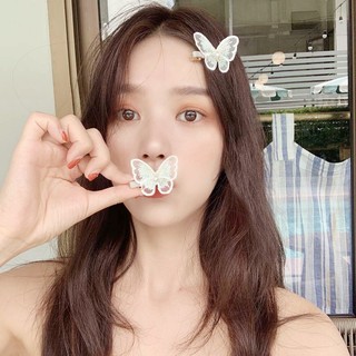 Kẹp tóc trang trí họa tiết thêu phong cách vintage trẻ trung