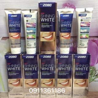 Kem đánh trắng răng SHINING WHITE 2080 HQ