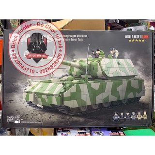 Army Quan guan 100234 Nazi Tank Maus world war II Bộ lắp ráp xe Tăng Đức Quốc Xã thế chiến 2