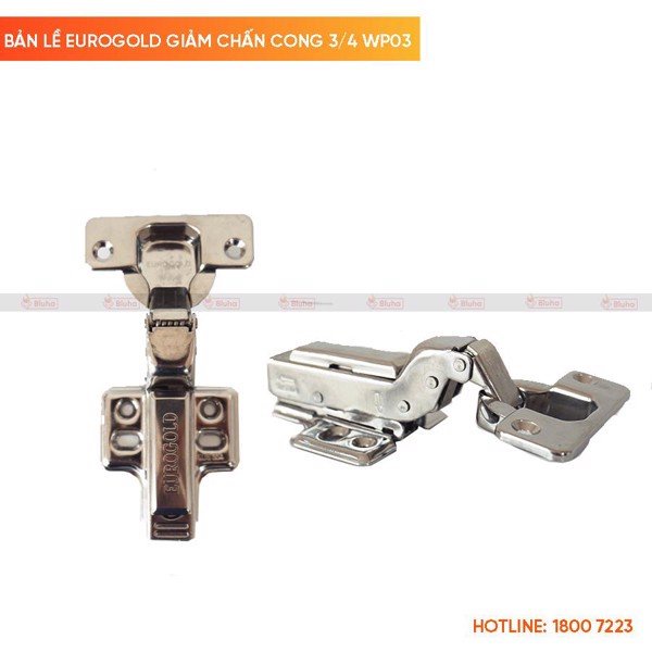 Bản lề tủ bếp inox 304 chính hãng giảm chấn đóng cửa êm ái bảo hành rỉ trọn đời bề mặt