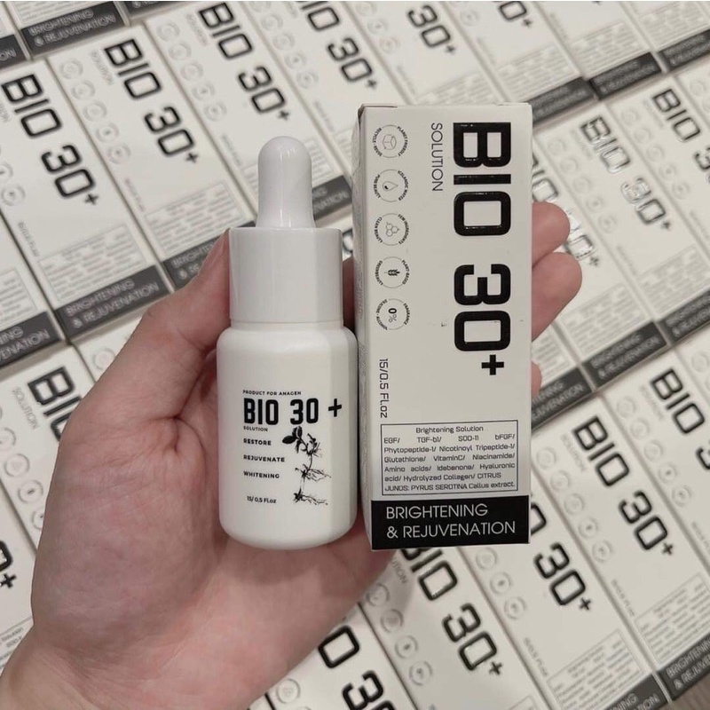 Serum chống lão hoá, làm sáng mịn đều màu da, phục hồi da BIO FD&C Bio 30 10ml