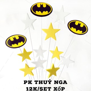 CAM-Sét CẮm BatMan Xốp TRang Trí-Q2098