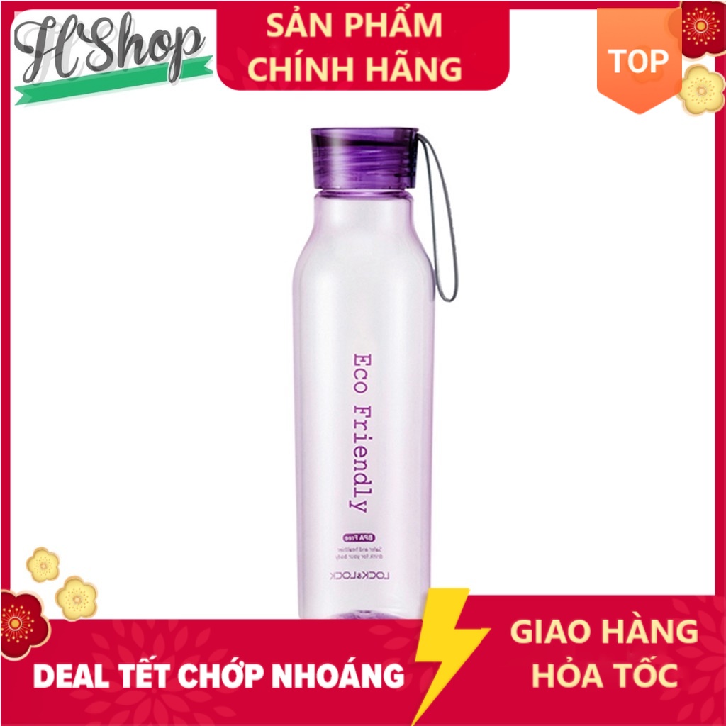 Bình Đựng Nước Lock&Lock Eco Water Bottle ABF644 (550ml)- màu tím