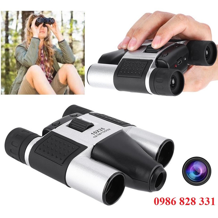 Ống nhòm Camera kỹ thuật số DT08 zoom 10x25 hoạt động ngoài trời thể thao du lịch