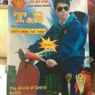 Áo mưa bộ Sơn Thuỷ