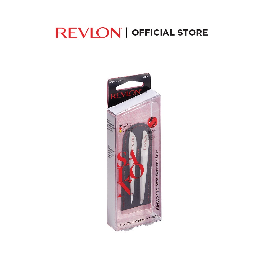 Set 2 nhíp Revlon Pro Mini Tweezer