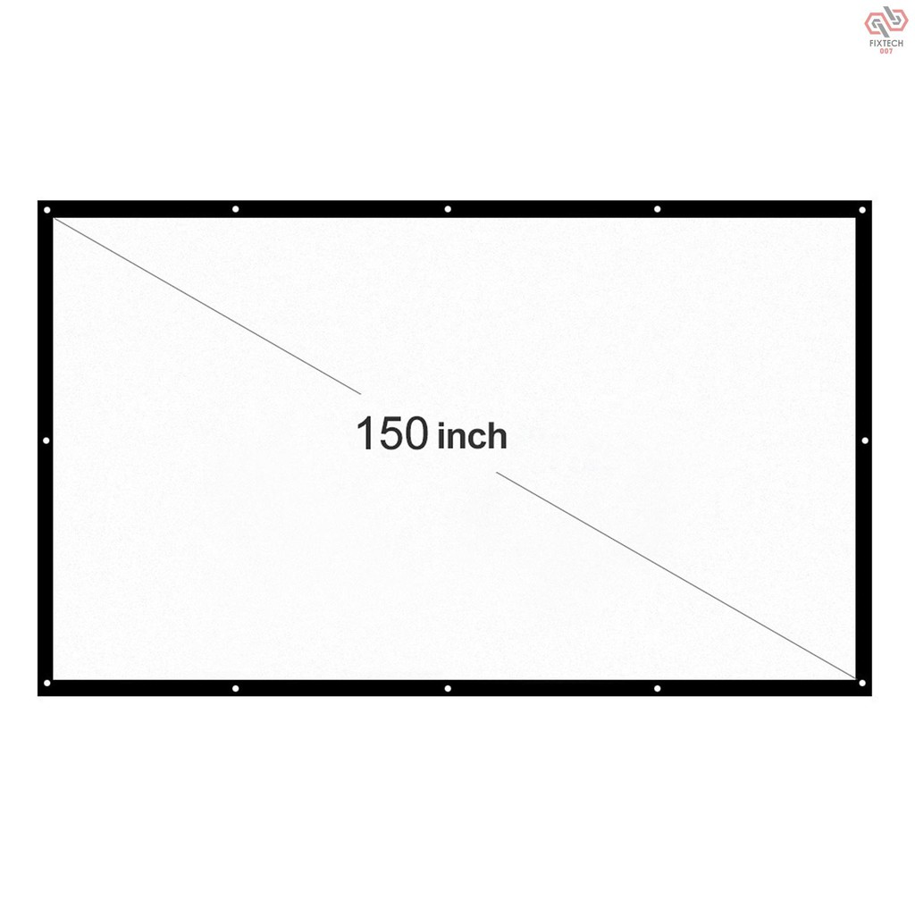 Màn Chiếu Treo Tường H150 150 '' Hd 16: 9 150 Inch