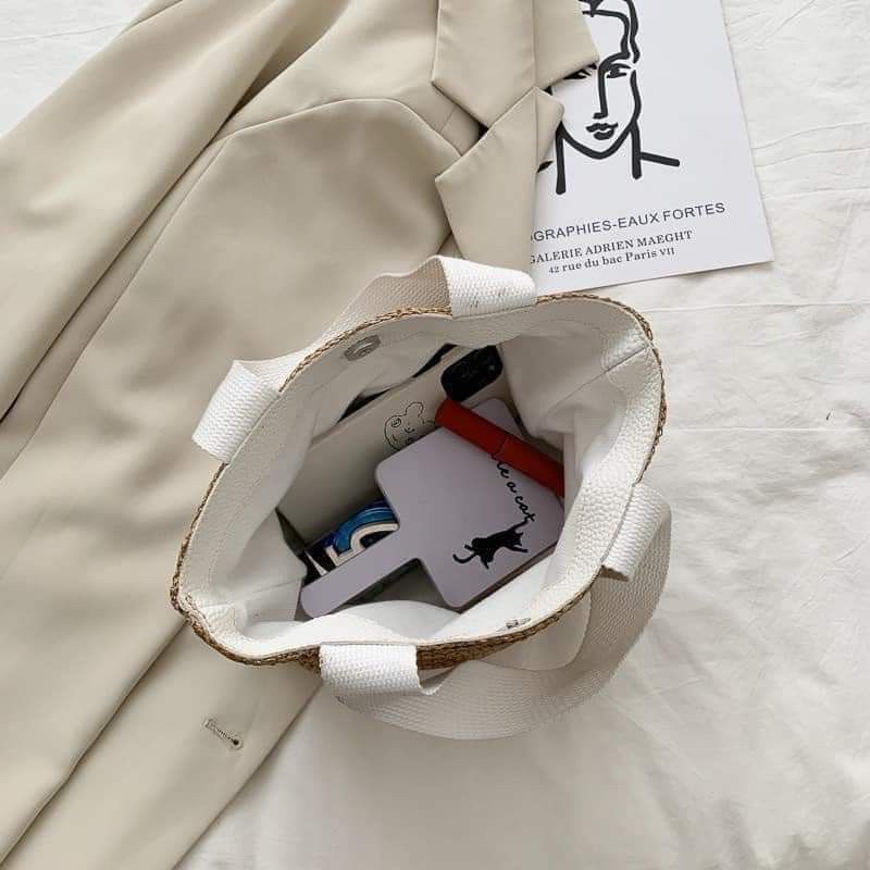 Túi Cõi Đi Biển Mini Vải Mềm❤️FREESHIP❤️Túi Xách Nữ HOT YM017