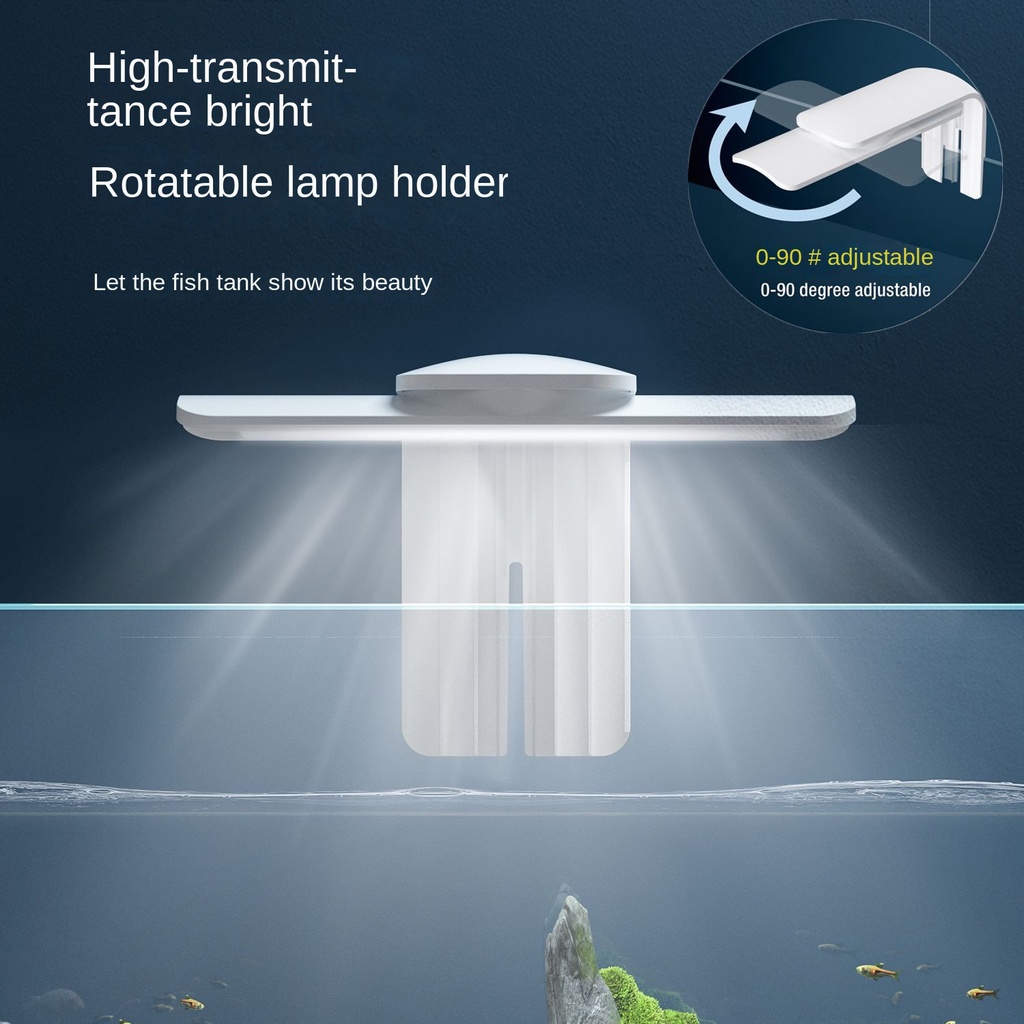 Đèn LED Chống Nước Kích Thước Nhỏ Tiết Kiệm Năng Lượng Cho Bể Cá