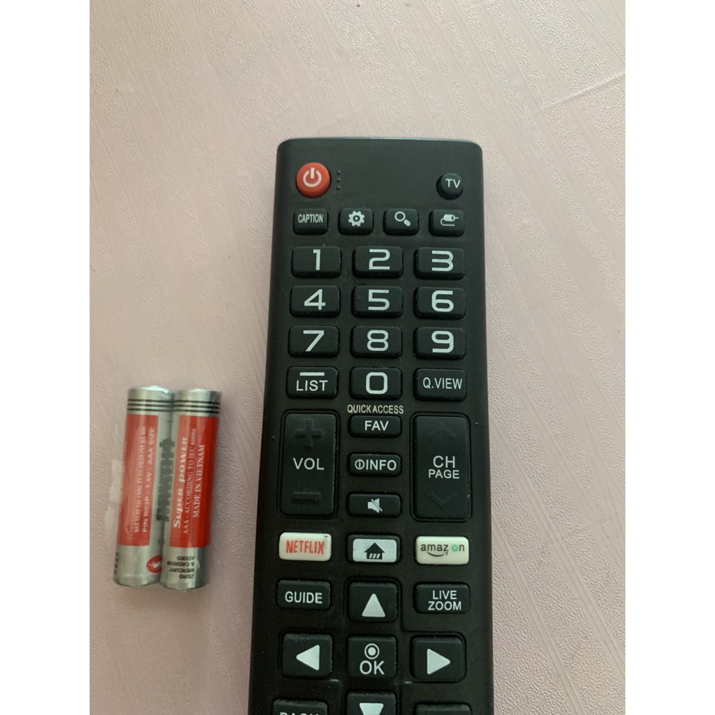 REMOTE ĐIỀU KHIỂN TIVI LG SMART NGẮN 2018 NETFLIX-AMAZON